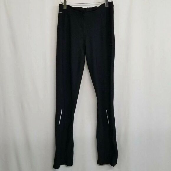Nike Pants - Nike Dri Fit Black Ankle Zip Leggings Size: Womens Tights